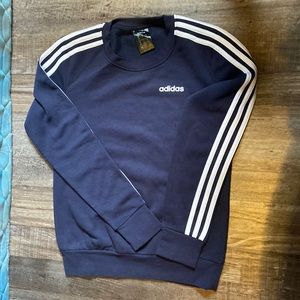 Navy adidas sweatshirt